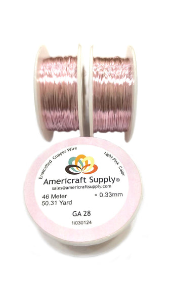Light Pink Color GA 28, GA 30, GA 32 Brand AMERICRAFT SUPPLY