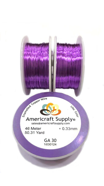 Lilac Color GA 28, GA 30, GA 32  Brand AMERICRAFT SUPPLY