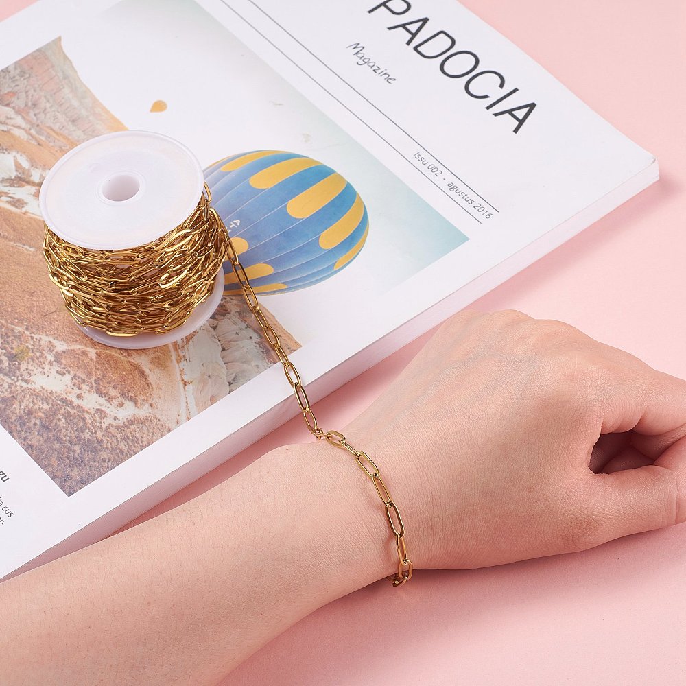 Chain Stainless Steel 11~12x4x0.5~0.87 mm ( 0.84MT)