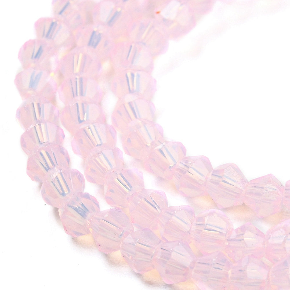 Cuentas de cristal redondas multicolores