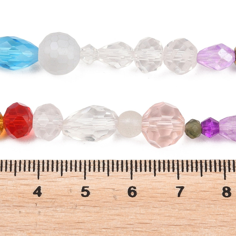 Mixed glass strips
