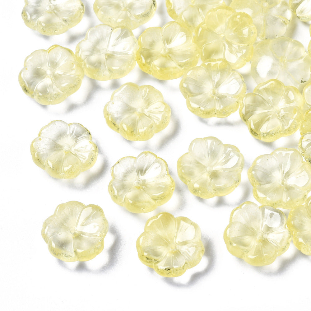 Glass flower 14-15 MM (10pcs)