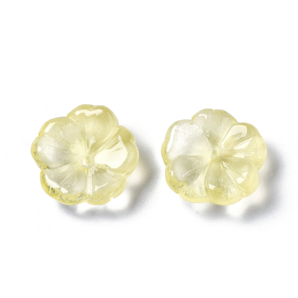 Glass flower 14-15 MM (10pcs)