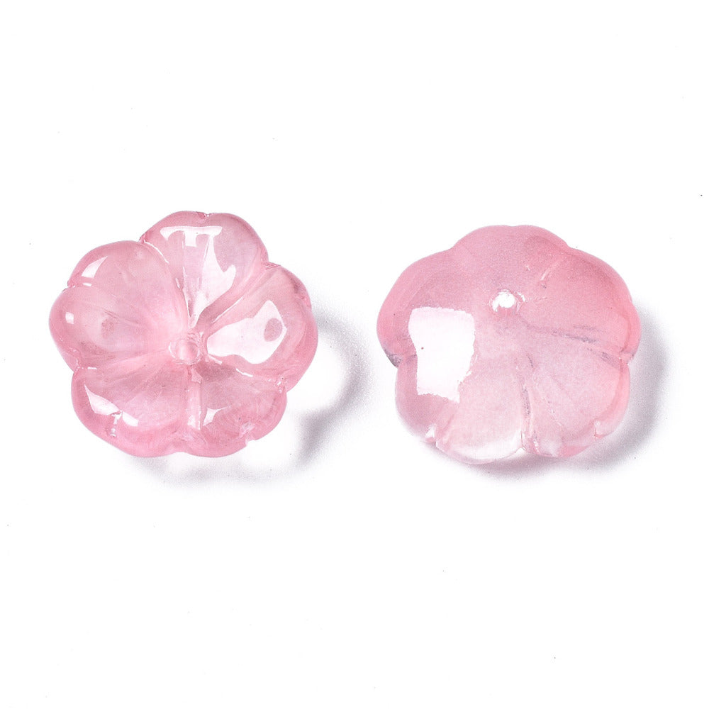 Glass flower 14-15 MM (10pcs)