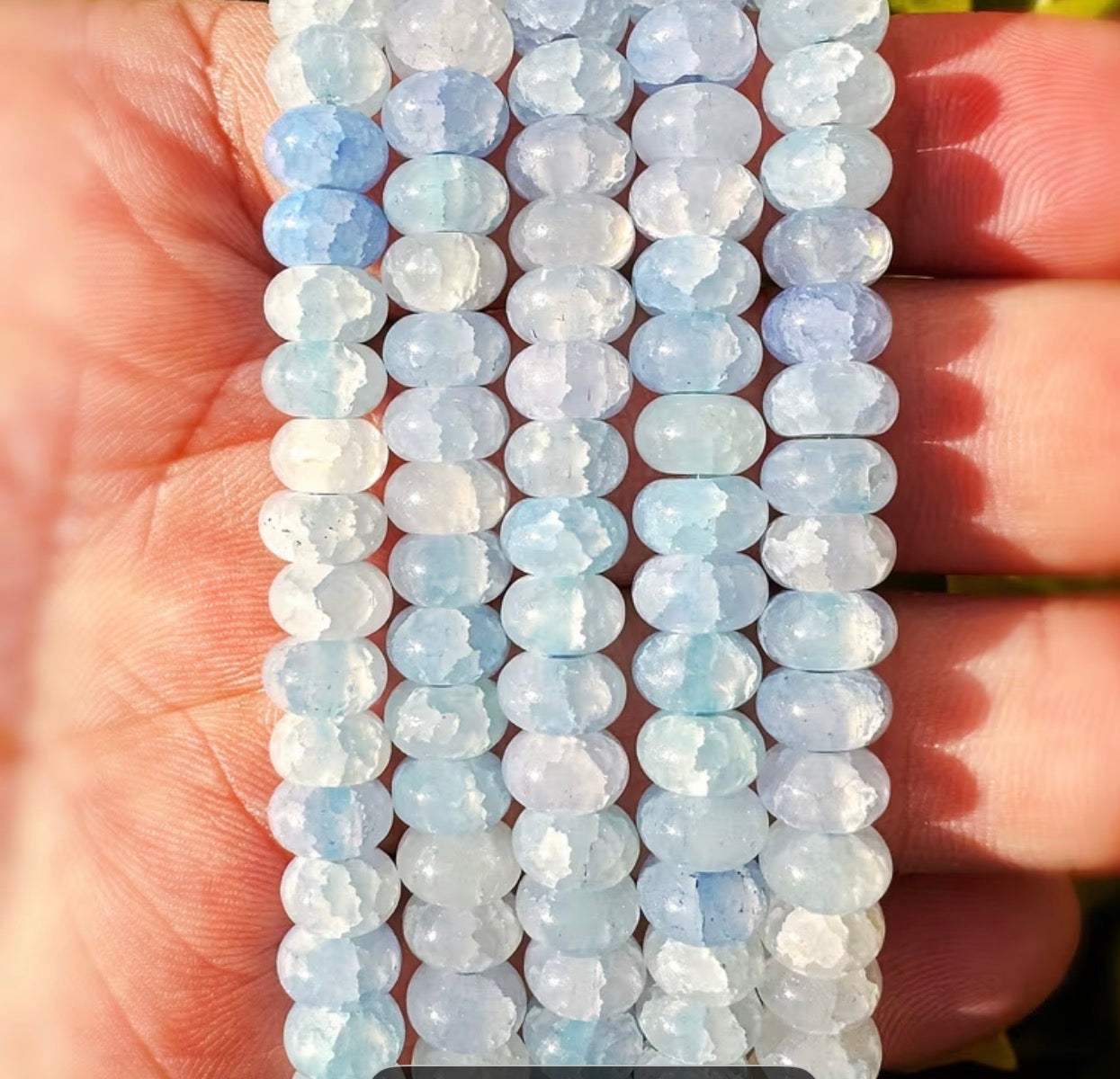 Rondelle Glass Crystal Beads 8X5mm