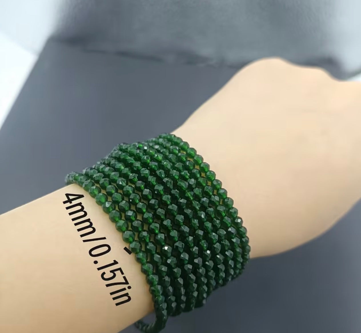 Round Glass Crystal Beads