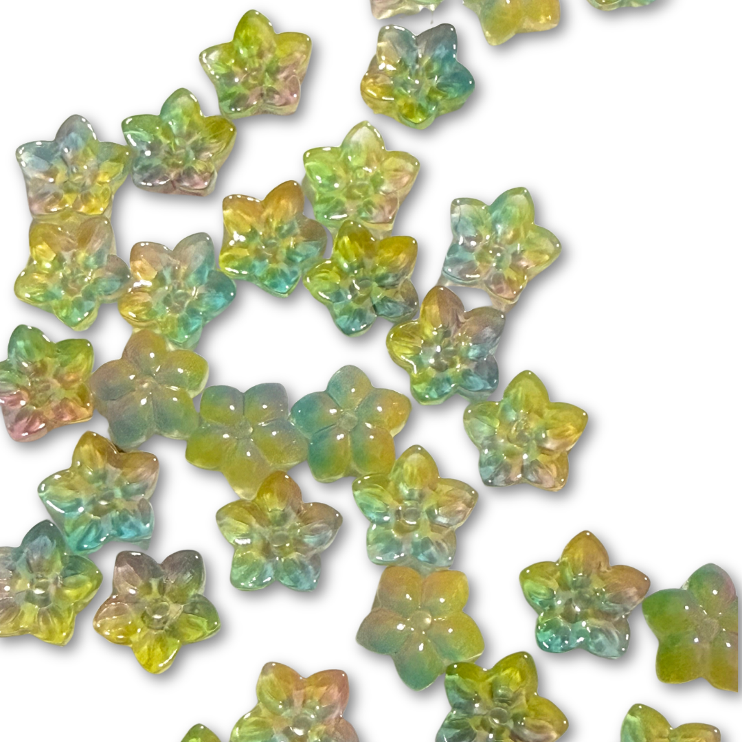 Glass flower 9 to 10 MM