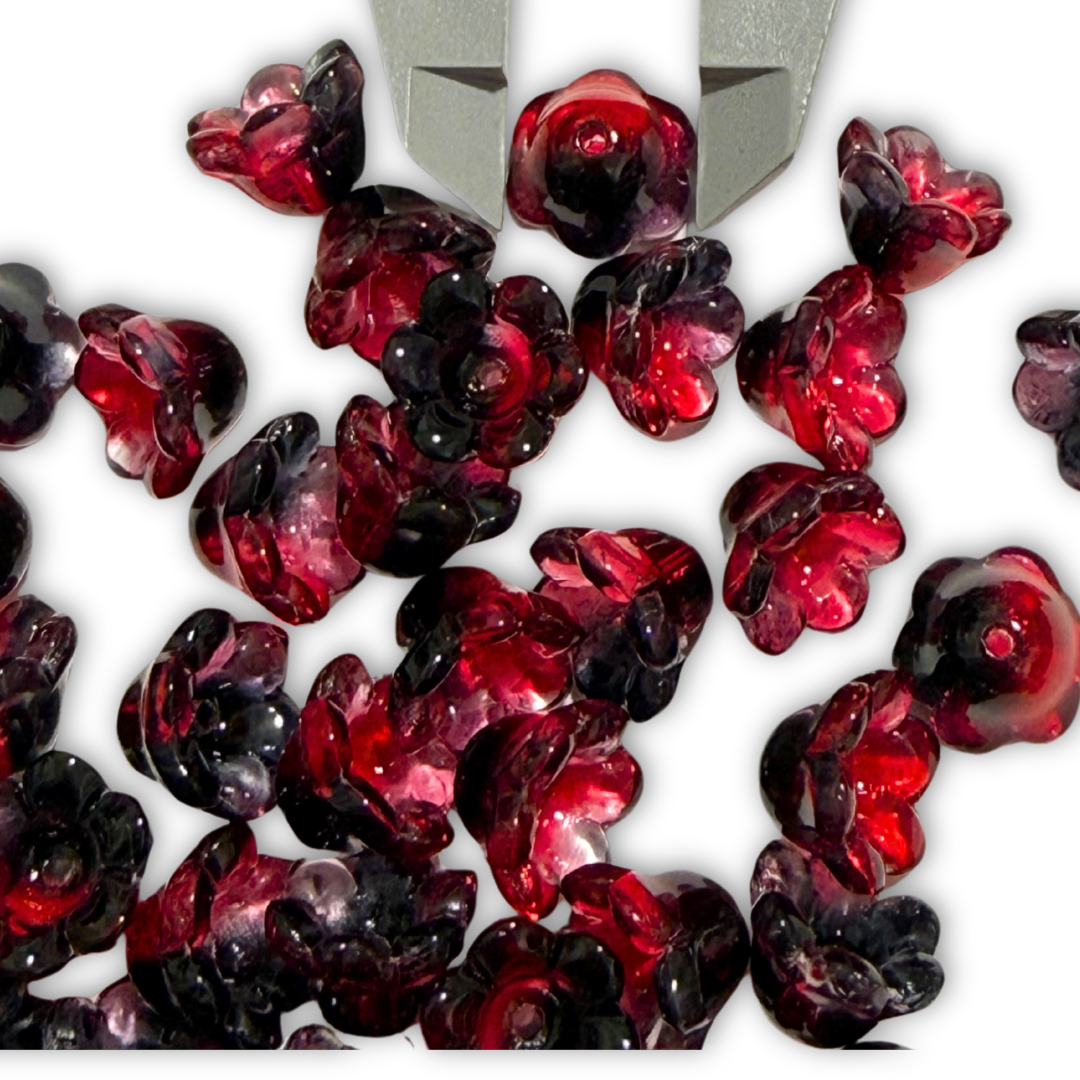 Glass flower Tulip 11 to 12 MM