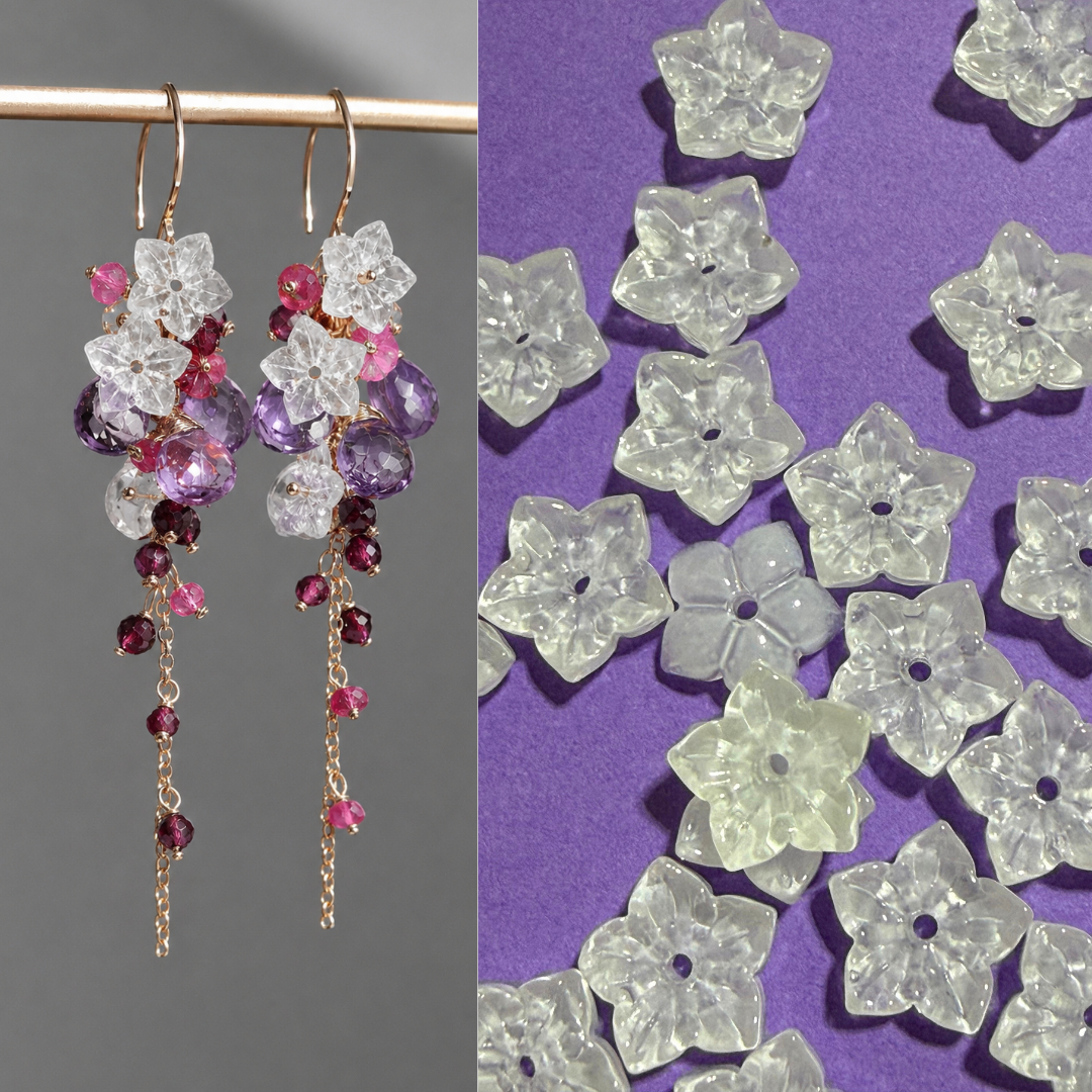 Glass flower 11.5 to 12 MM