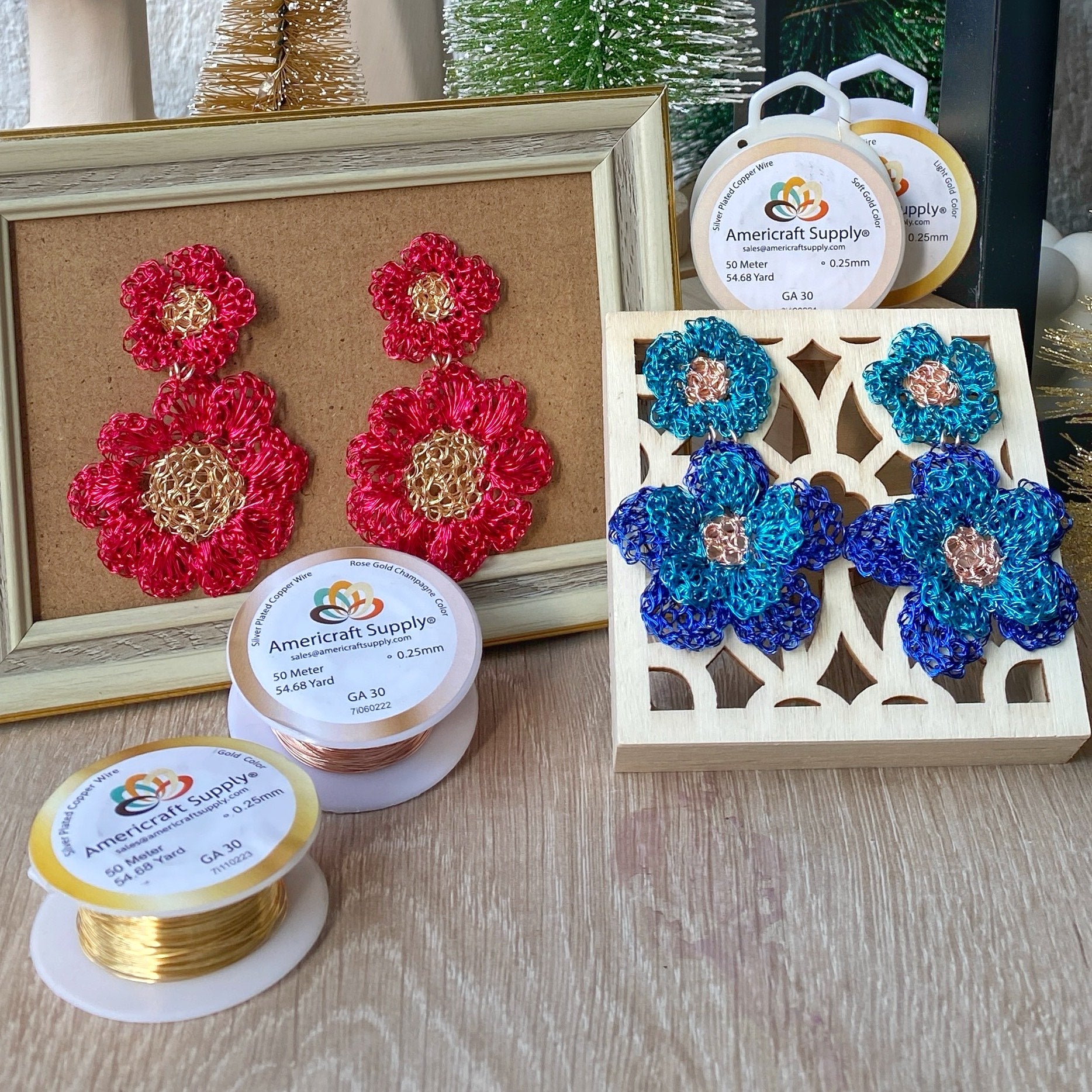 Crochet Flowers Tutorial
