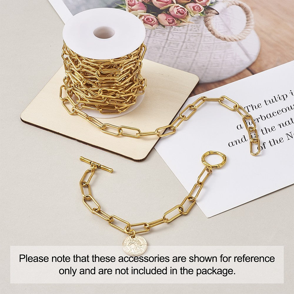 Chain Stainless Steel 17x7x1.6 mm (1 MTS)