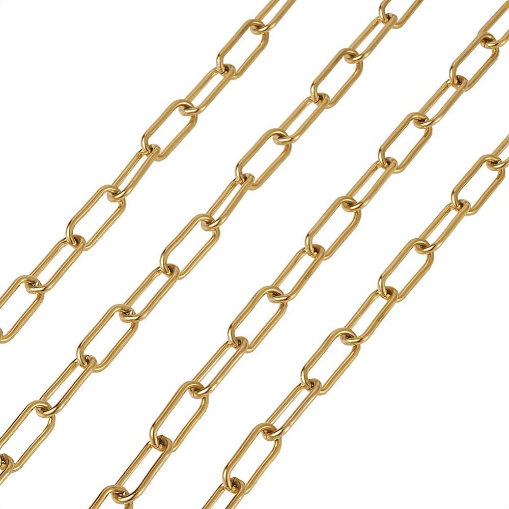 Chain Stainless Steel 17x7x1.6 mm (1 MTS)