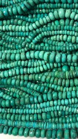 Synthetic Turquoise beads Strand, Round / Dyed, Rondelle, diferentes sizes
