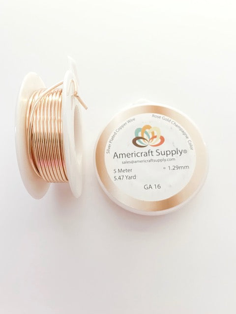 Rose Gold Color GA 16 Brand AMERICRAFT SUPPLY
