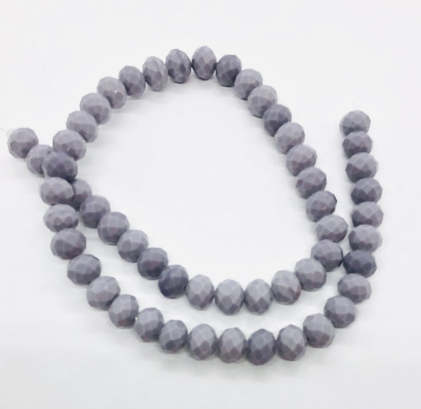 LILAC RONDEL FACETED CRYSTAL