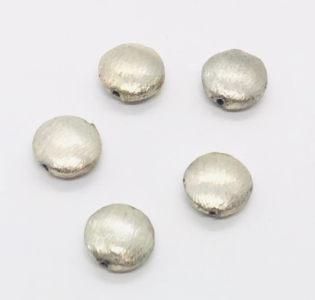 Silver Indian Diamond  Small Full Moon