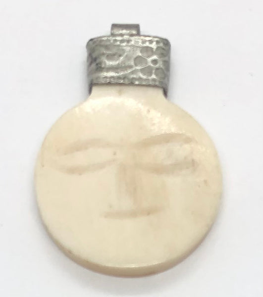 Pendant. Indian Round Face