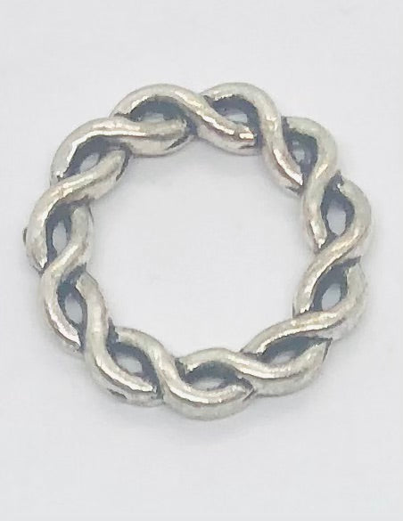 Braided metallic link