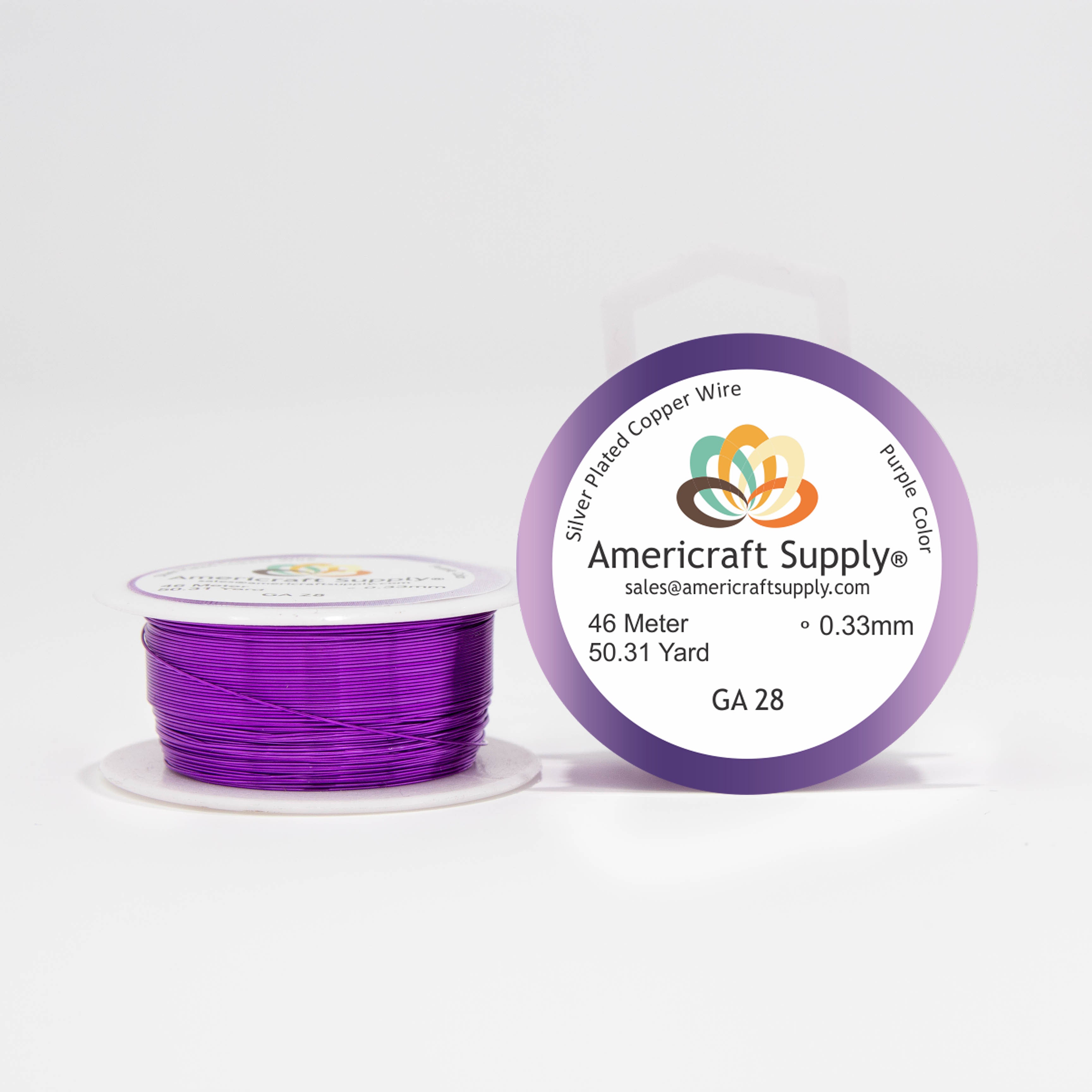 Purple Color GA 28, GA 30, GA 32 Brand AMERICRAFT SUPPLY