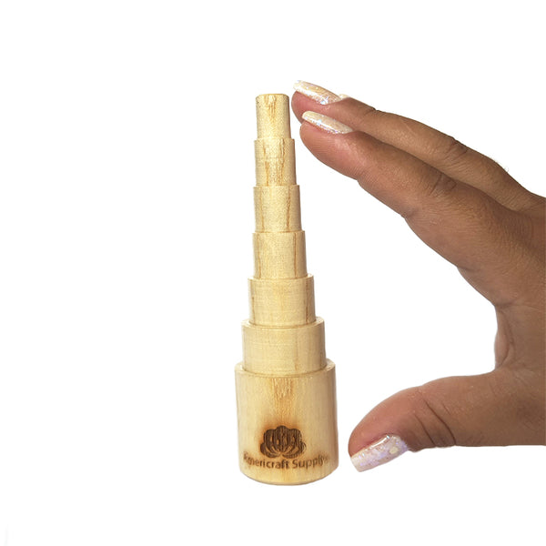 MINI WOODEN MANDREL, SPECIAL FOR MAKING SHAPES