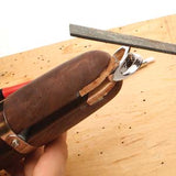 RING CLAMP MAHOGANY WOOD WITH WEDGE