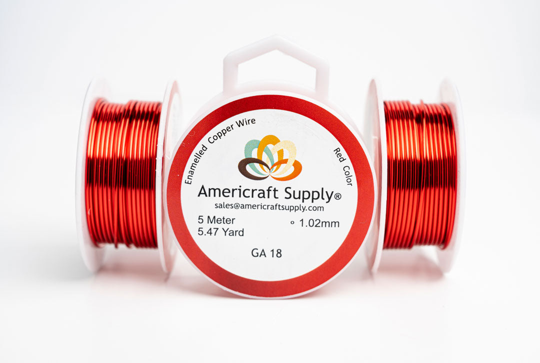 Color Rojo GA 18, GA 20, GA 28, GA 30, GA 32 Marca AMERICRAFT SUPPLY