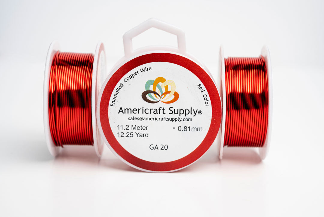 Color Rojo GA 18, GA 20, GA 28, GA 30, GA 32 Marca AMERICRAFT SUPPLY