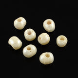 Natural pearls with large hole