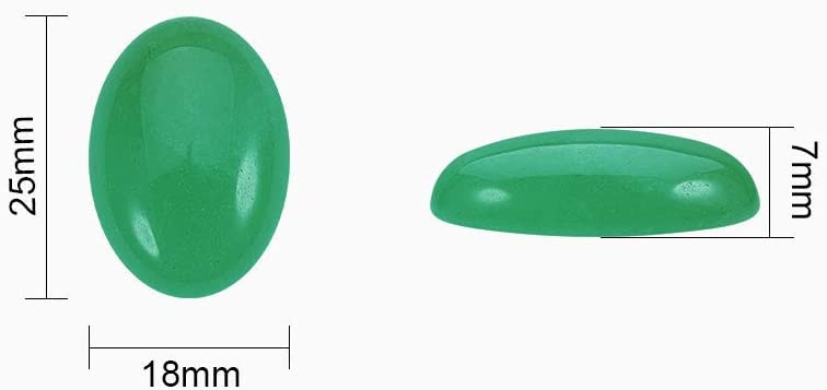 Mixed Stones Cabochons. Oval 25x18x7mm