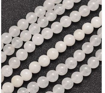 JADE STONE, STRIPS OF PAINTED, SMOOTH, ROUND 2mm