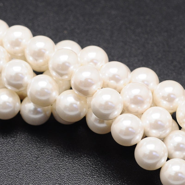 Perlas de perlas de vidrio para fabricación de joyas, perlas sintéticas  para manualidades con surtido de agujeros, paquete a granel de Mandala  Crafts para tu tienda - Faire España