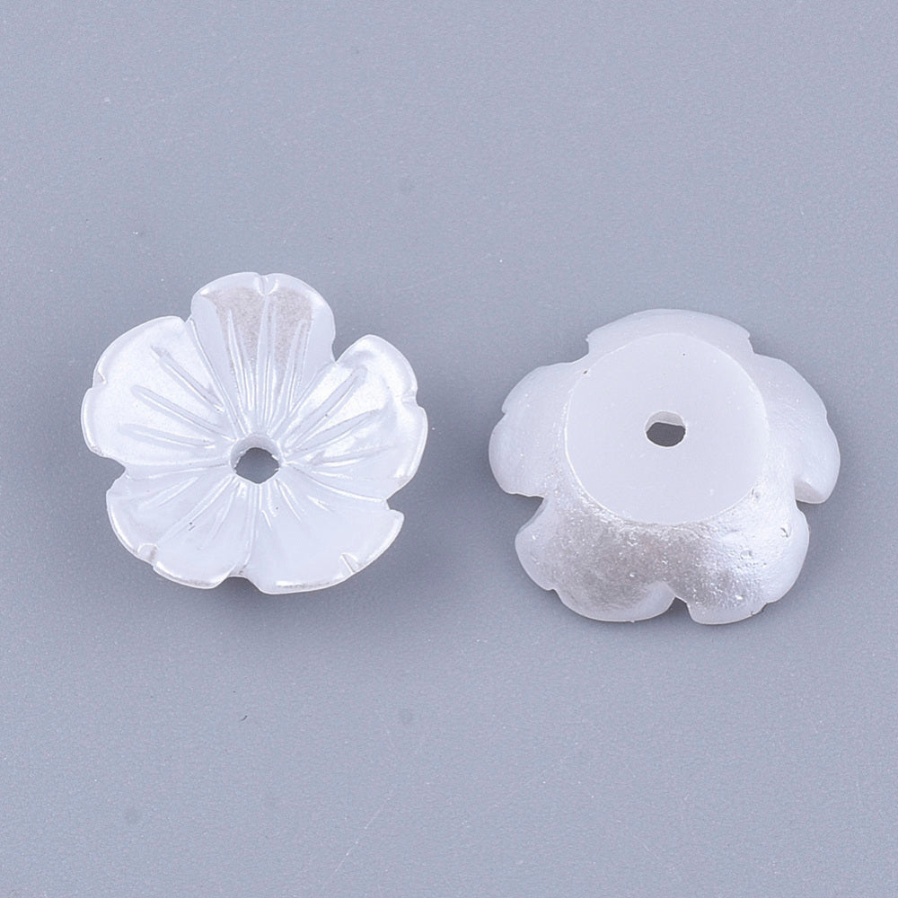 Resin flowers with 5 petals AAA Craft Wire