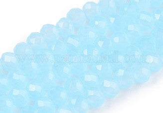 Rondel Faceted Crystal 4 x 3.6 mm
