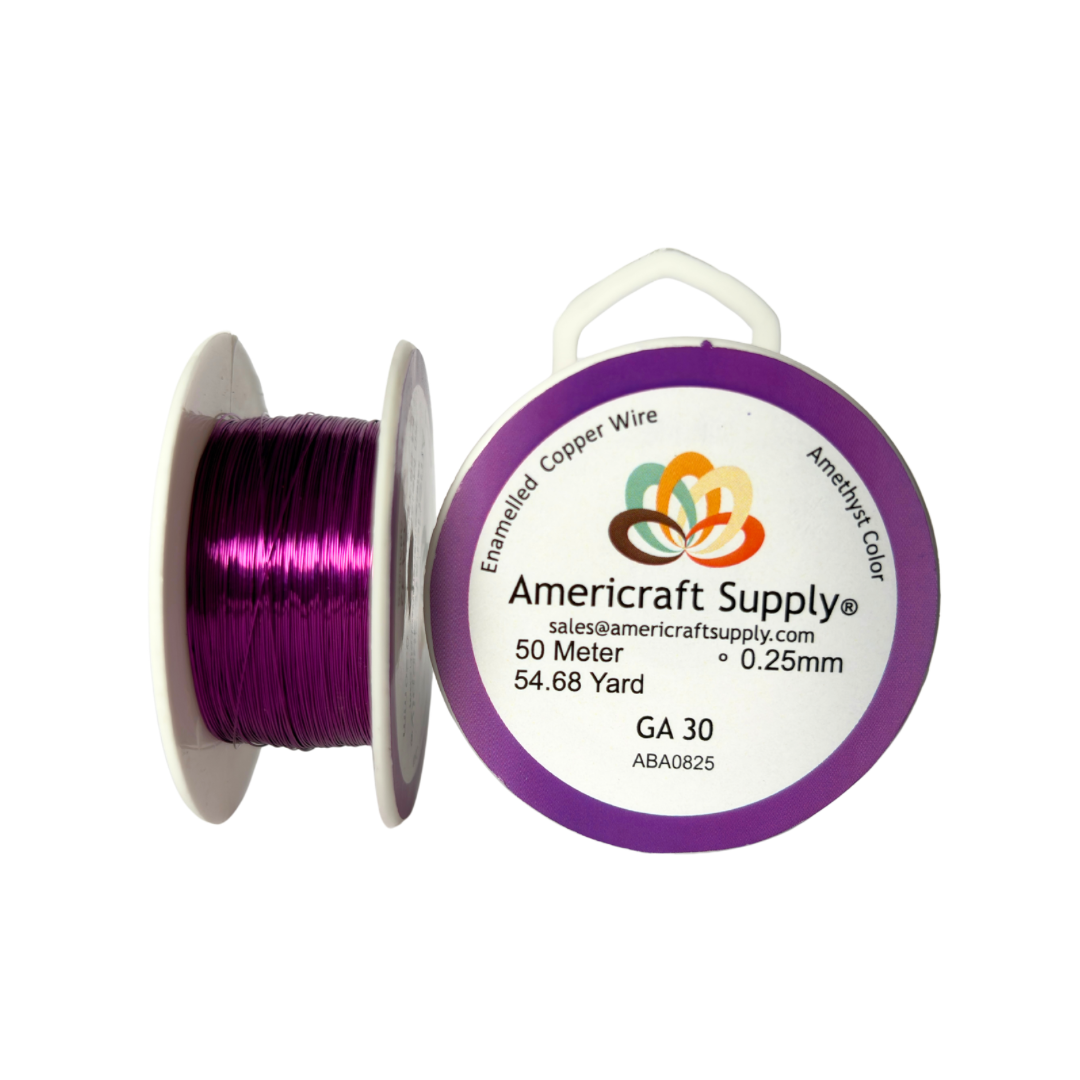 Color Amatista GA 28; GA 30, GA 32 Marca AMERICRAFT SUPPLY