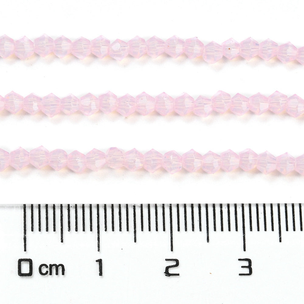 Cuentas de cristal redondas multicolores