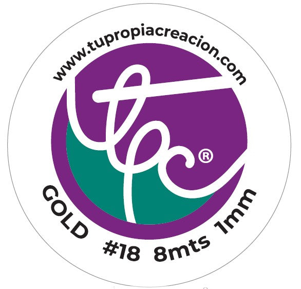 Color dorado suave GA 14 Marca AMERICRAFT SUPPLY