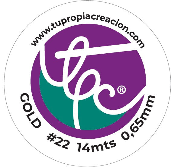 Color dorado suave GA 14 Marca AMERICRAFT SUPPLY