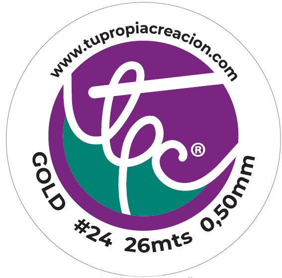 Color dorado suave GA 14 Marca AMERICRAFT SUPPLY