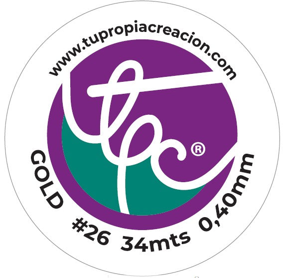 Color dorado suave GA 14 Marca AMERICRAFT SUPPLY