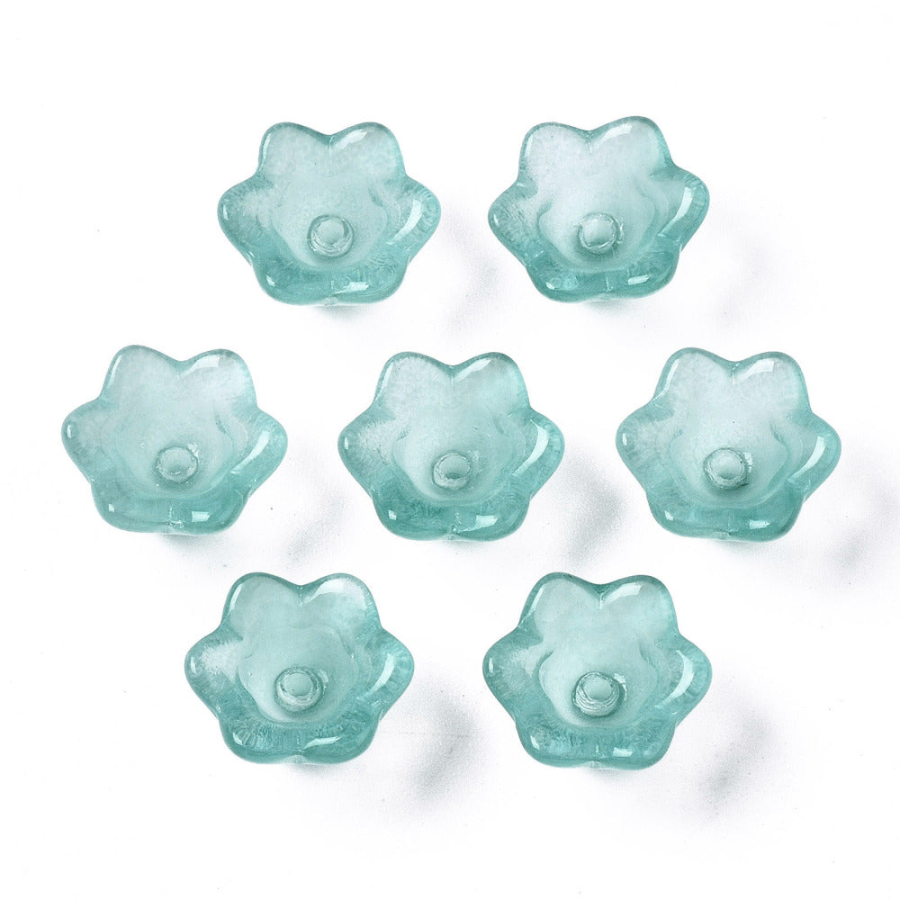 Glass flower Tulip 11 to 12  MM