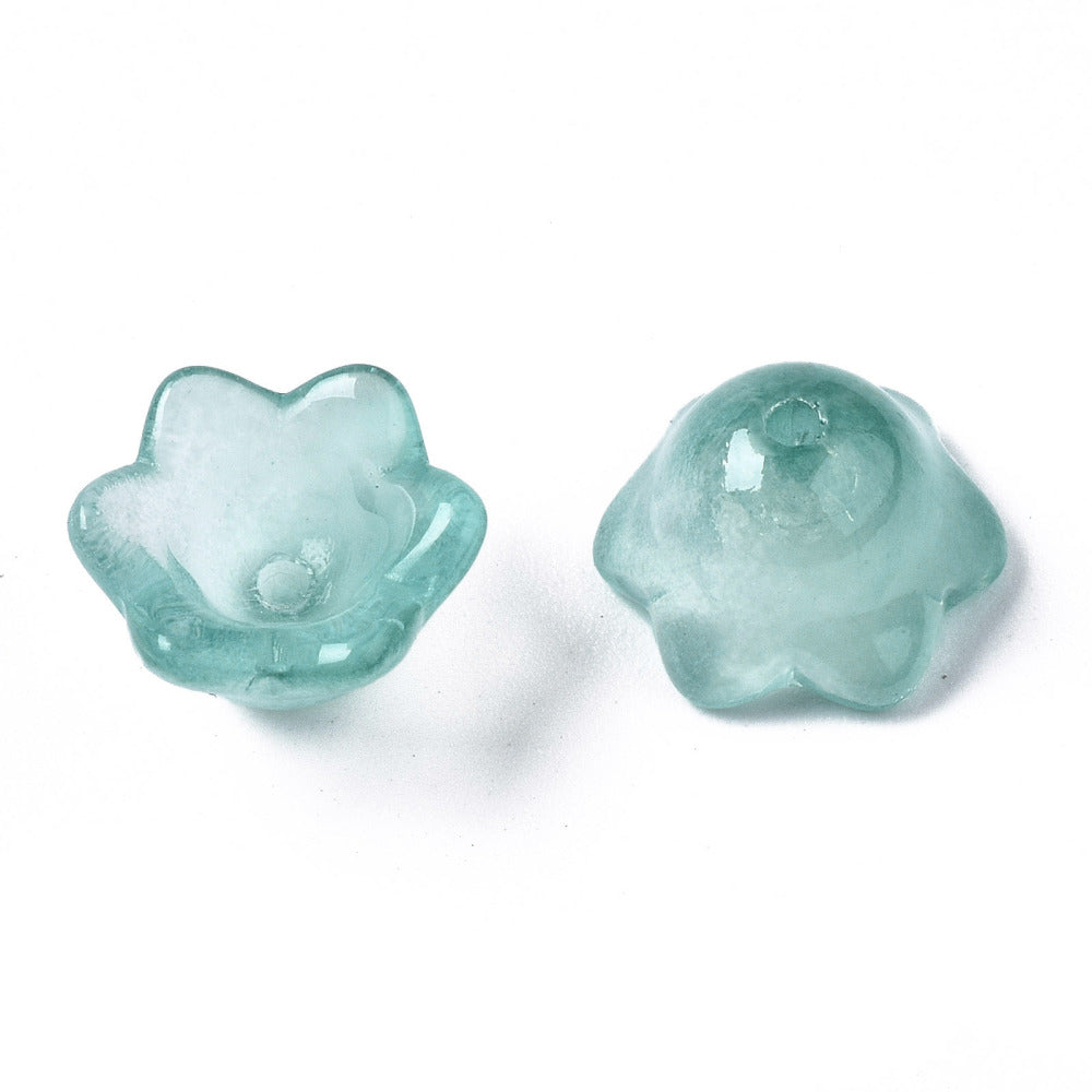 Glass flower Tulip 11 to 12  MM