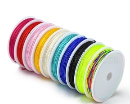 F. SET HILO CHINO MULTICOLOR PAQUETE (10 mts x unidad) (4x2.cm hilo 1.1mm)