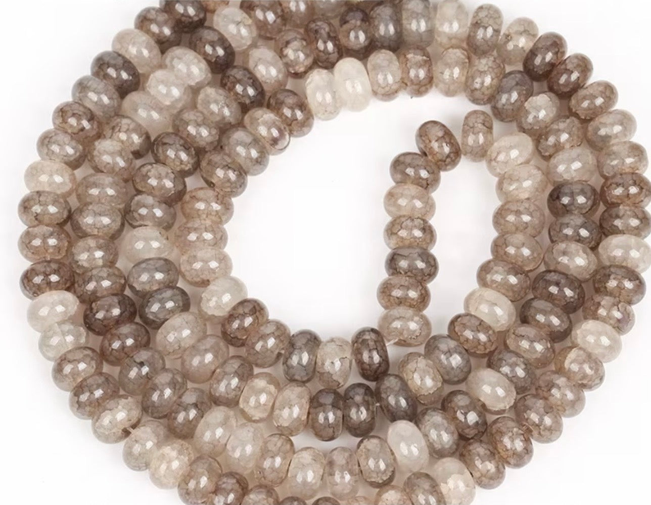 Rondelle Glass Crystal Beads 8X5mm