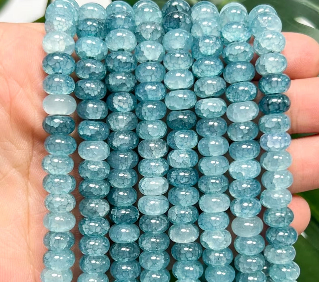 Rondelle Glass Crystal Beads 8X5mm