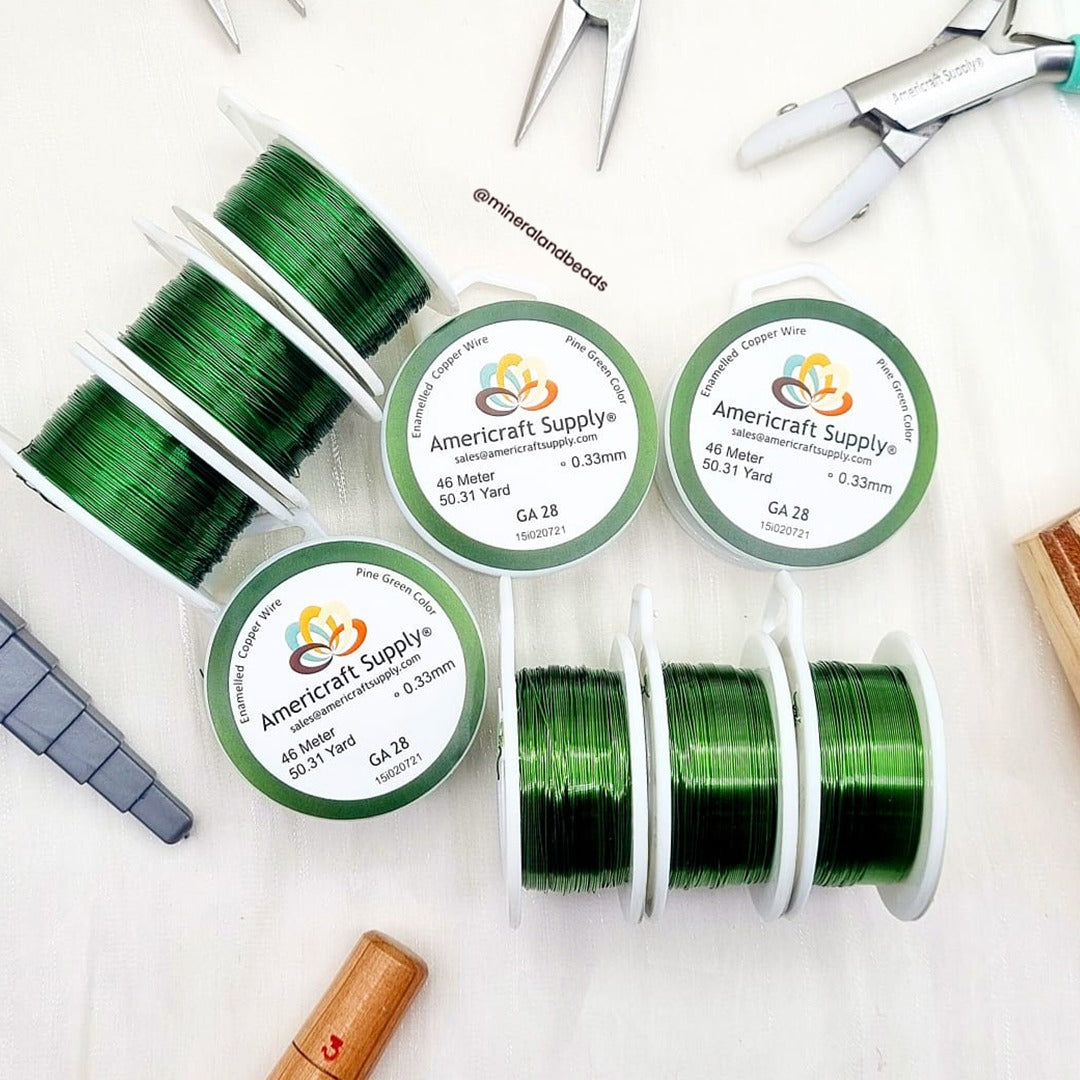 Pine Green Color GA 28; GA 30, GA 32  Brand AMERICRAFT SUPPLY