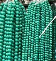 Natural Howlita Beads strands, Dyed, faceted round shape /