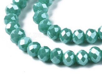 Rondel Faceted Crystal 4 x 3.6 mm