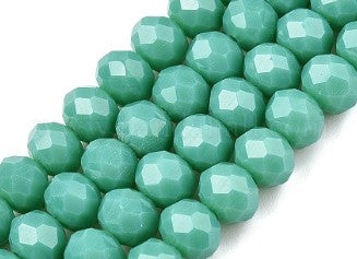 Rondel Faceted Crystal 4 x 3.6 mm