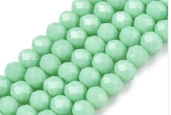 Rondel Faceted Crystal 4 x 3.6 mm