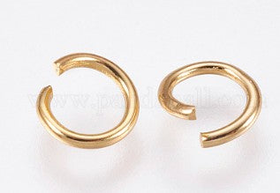 Bola India Dorada Lisa 6mm-8mm-10mm
